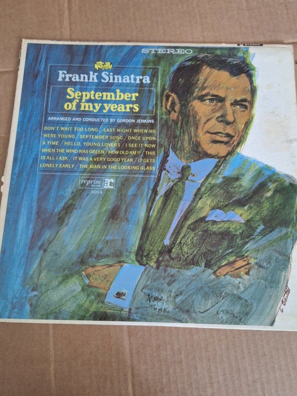 Frank Sinatra september of my years lp record